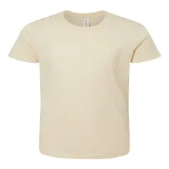 BELLA + CANVAS&reg; Youth Jersey Crewneck Short Sleeve Tee - 3001Y Soft cream