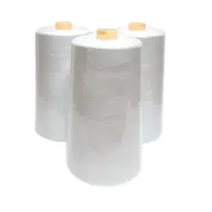 Kitcheniva 10000 Each Yards Sewing Machine Polyester Threads 3 Pcs