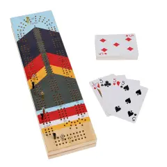 Pacific Shore Games Canoe Cribbage Board