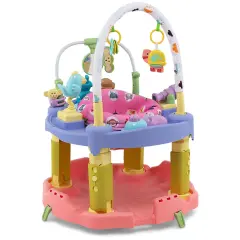 3-in-1 Baby Activity Center with 3-position for 0-24 Months Pink