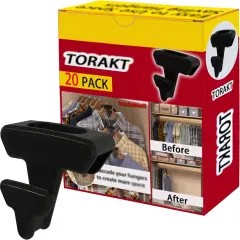 Torakt 20PC Space Saver T-Shape Clothes Hanger Extenders