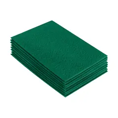 FabricLA Acrylic Felt Sheets for Crafts - Precut 9" X 12" Inches (20 cm X 30 cm) Felt Squares - Use Felt Fabric Craft Sheets for DIY, Costume, and Decoration | Kelly Green - 8 Pieces