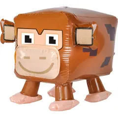 Inflatable Pixel Animal Monkey Beach Swimming Pool Party Favor Toy