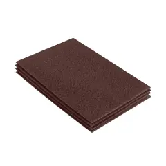 FabricLA Acrylic Felt Sheets for Crafts - Precut 9" X 12" Inches (20 cm X 30 cm) Felt Squares - Use Felt Fabric Craft Sheets for DIY, Costume, and Decoration | Light Brown - 4 Pieces