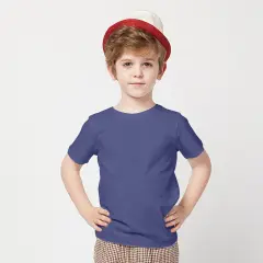 Gildan&reg; Heavy Cotton Toddler Short Sleeve Crewneck T-Shirt Navy