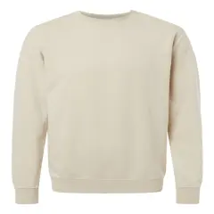 Independent Trading Co&reg; Midweight Pigment Dyed Crewneck Sweatshirt Pigment ivory