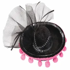 Day Of The Dead Mini Sombrero Costume Hat