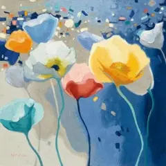 Bleusy Poster Print by Shirley Novak - Item # VARPDX23177