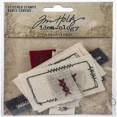 Idea-Ology Stitched Scraps-14/Pkg