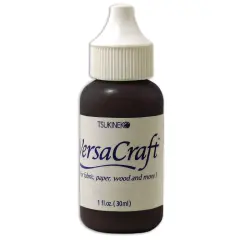 VersaCraft Ink Refill 1oz-Real Black