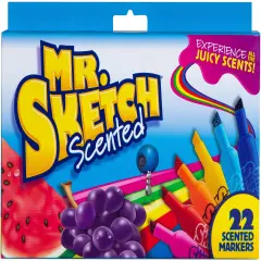 Mr.Sketch Scented Marker Set 22/Pkg-Chisel
