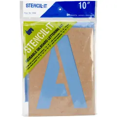 Duro Stencil-It Reusable Lettering Set-10"