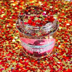 &ldquo;Un-break My Heart&rdquo;- Mini Heart Shape Glitter Mix
