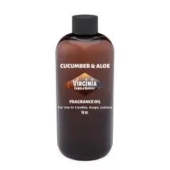 Cucumber Aloe Fragrance Oil (Our Version of the Brand Name) (16 oz Bottle) for Candle Making, Soap Making, Tart Making, Room Sprays, Lotions, Car Fresheners, Slime, Bath Bombs, Warmers&hellip;