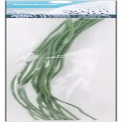 Panacea Cloth Covered Stem Wire 18 Gauge 18" 12/Pkg-Green