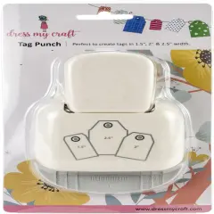 Dress My Craft Designer Punch-Rectangular Tag