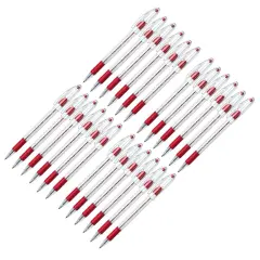 R.S.V.P.&reg; Ballpoint Pen, Fine Point, Red, Pack of 24