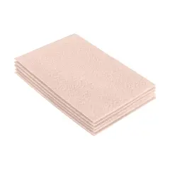 FabricLA Acrylic Felt Sheets for Crafts - Precut 9" X 12" Inches (20 cm X 30 cm) Felt Squares - Use Felt Fabric Craft Sheets for DIY, Costume, and Decoration | Sand - 5 Pieces