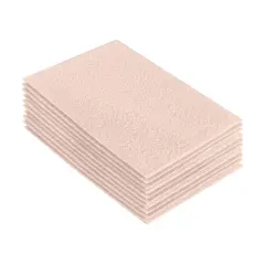 FabricLA Acrylic Felt Sheets for Crafts - Precut 9" X 12" Inches (20 cm X 30 cm) Felt Squares - Use Felt Fabric Craft Sheets for DIY, Costume, and Decoration | Sand- 10 Pieces