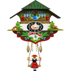 Clck-Mini Chalet/Mushrm Ea