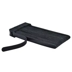 Kitcheniva Reusable Cable Straps Fastening Loop Ties 6" 50 Pcs Black