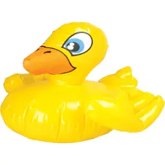 Yellow Duck Farm Animal Bathtub Ducky Inflatable 18"