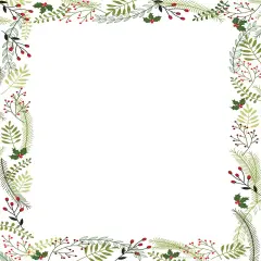 Great Papers! Merry Twigs and Holly Holiday Letterhead, Invitations and Announcements, Printer Friendly, 8.5"x11", 80PK