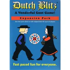 Classic Dutch Blitz Card Game Traditional Amish Country Favorite Expansion Pack