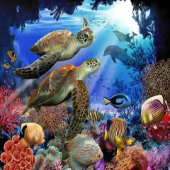 Sunsout Underwater Fantasy 500 pc Jigsaw Puzzle 28804