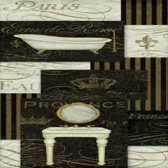 Bain De Luxe Collage II Poster Print by Daphne Brissonnet - Item # VARPDX11211