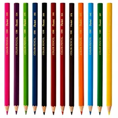 Arts Colored Pencils, Assorted Colors, Set of 12