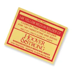 14K Gold Yellow Hard CF Solder