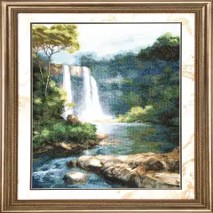 Cross-stitch kit "Waterfall"