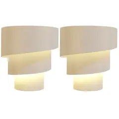 2 Pack LED Wall Light Modern Up Down Sconce Lighting Fixture Lamp Indoor/Outdoor