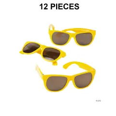 Yellow Nomad Sunglasses 12 Pieces