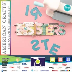 We R Memory Keepers Large Alphabet Dies-San Serif 2" 60000591 by American Crafts