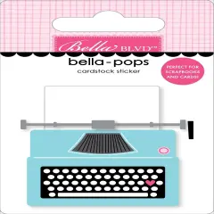 Let's Scrapbook! Bella-Pops 3D Stickers-Documented