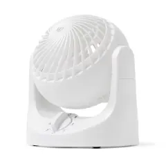 IRIS USA WOOZOO Fan, 3 Speed, 6 angles, 65&deg; Adjustable Tilt White
