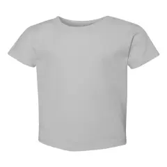 BELLA + CANVAS&reg; Toddler Jersey Crew Neck Shot Sleeve T-Shirt Solid Athletic Grey