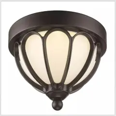 Trans Globe Lighting Mirage LED-4092 Outdoor Flush Mount Light Lantern