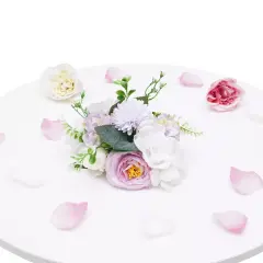 10-pack Artificial Flower Bouquets Wedding Flower Balls for Centerpieces Decor