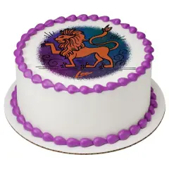 Leo Edible Cake Topper Image 7.5" Round