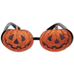 Beistle - Glittered Jack-O-Lantern Fanci-Frames - 6 Pack