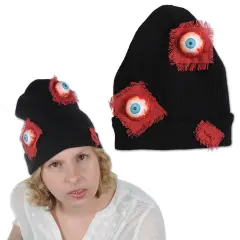 Beistle - Eyeballs Knit Cap - 12 Pack