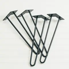 16" METAL HAIRPIN LEGS (SET OF 4)