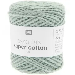 Rico Essentials Super Cotton DK - 100% Cotton - #020 Sage