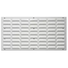 Diamond Storage Solutions Steel Louvered Panels - 36" x 19", Pkg of 2