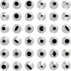 42Pcs Nozzle IcinCake Decorating Kit Set Tools Bags Piping Tips Pastry Icing Bag