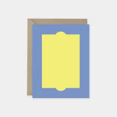 Neo Shape Art Card XVI, Flat Cards,