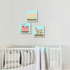 Farm Nursery Wood Wall D&eacute;cor Set